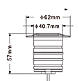 LED Stainless Steel Outdoor In Ground 2 Side Light 2W 01-LED-UF-L08-3K-SN