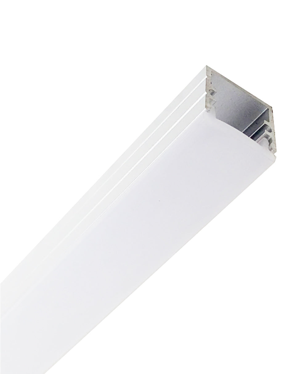 10ft. Aluminum LED U Channel QC-1212 W:1/2" x D:1/2" ID:6/16"