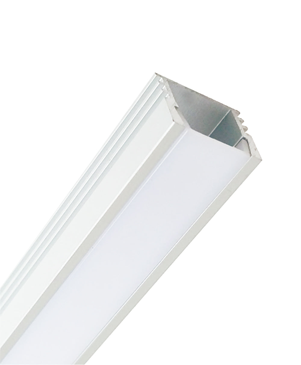 10ft. Aluminum LED U Channel QC-1612 W:5/8" x D:1/2" ID:1/2"