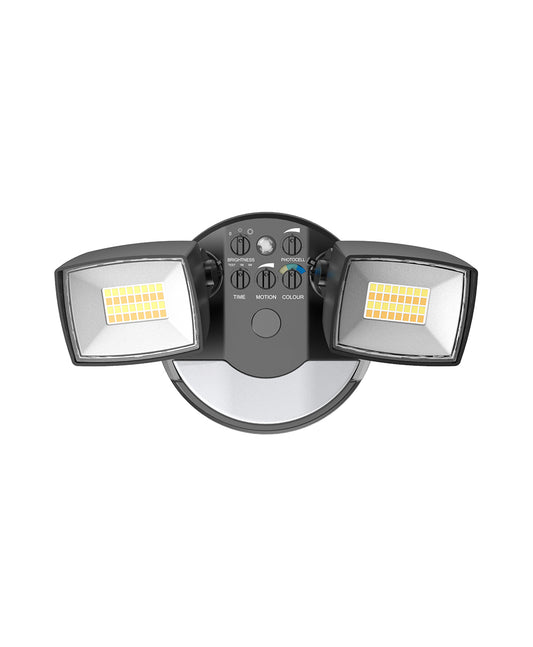 LED Outdoor Security Light with Photocell 3CCT 120V 25W YSD-SL-3CCT
