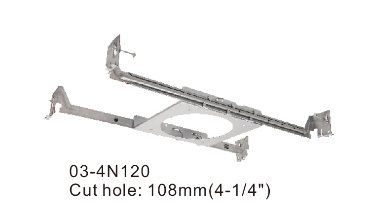 4-1/4" Mounting Plate for 4" Recessed 03-4N-120