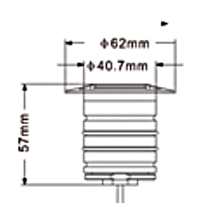 LED Stainless Steel Outdoor In Ground 2 Side Light 2W  01-LED-UF-L08-3K-SN