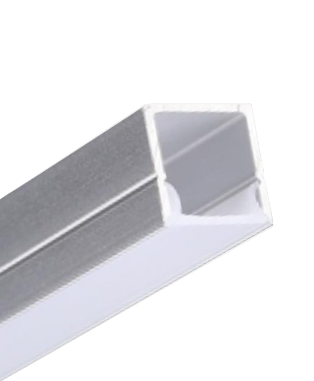 10ft. Aluminum LED U Channel QC-1010 W:3/8" x D:3/8" ID:5/16"