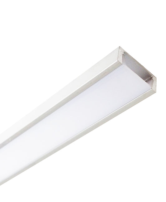 10ft. Aluminum LED U Channel QC-1607 W:5/8" x H:1/4" ID:1/2"
