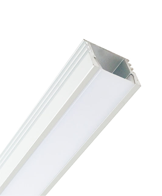 10ft. Aluminum LED U Channel QC-1612 W:5/8" x D:1/2" ID:1/2"