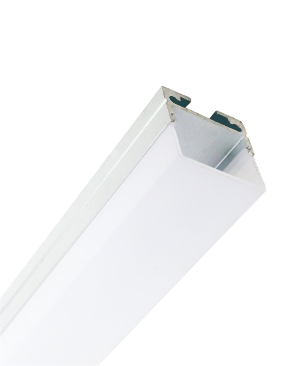 10ft. Aluminum LED U Channel QC-2020 W:3/4" x D:13/16" ID:11/16"