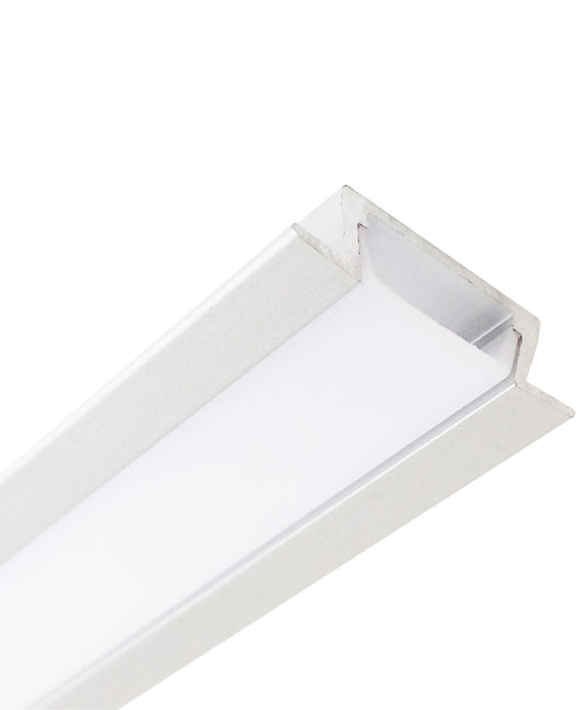 10ft. Aluminum LED W Channel QC-2207 W:7/8" x H:5/16" ID:7/16"