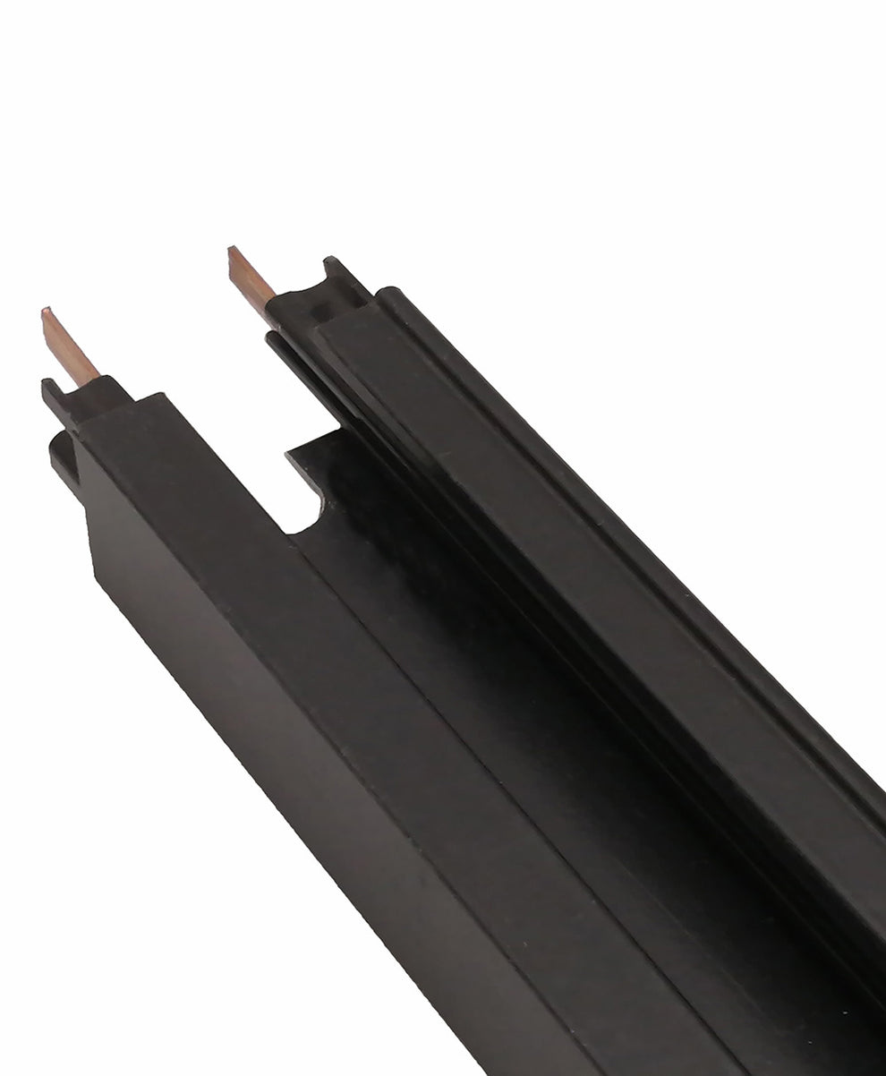 2 Wire Line Voltage Linear Track Lighting Trail with 2 End Caps 96