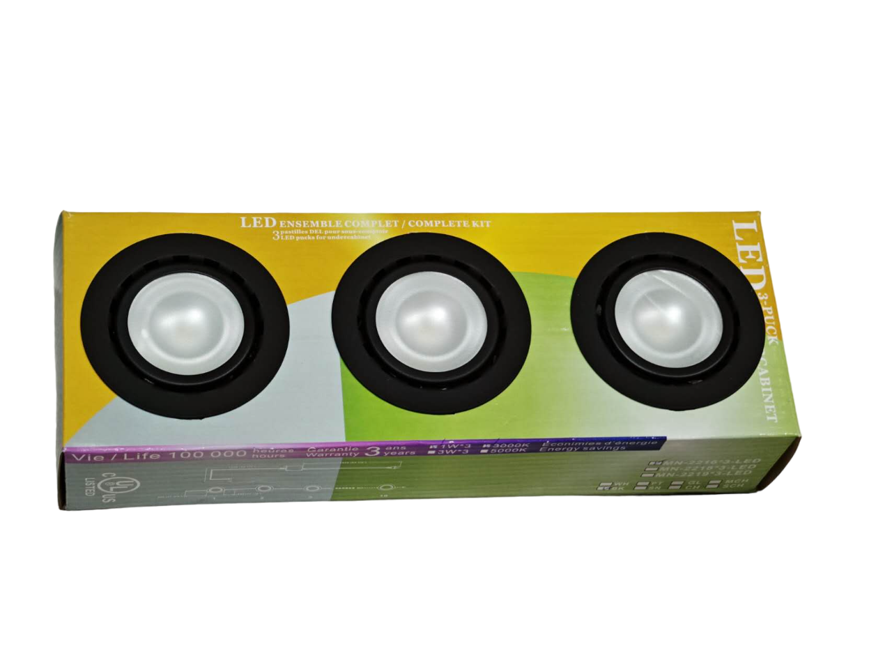 LED-MN-2216*3 | 3 Sets per pack